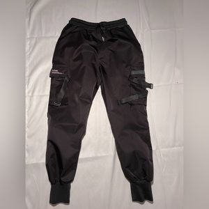 Untagged Black Joggers